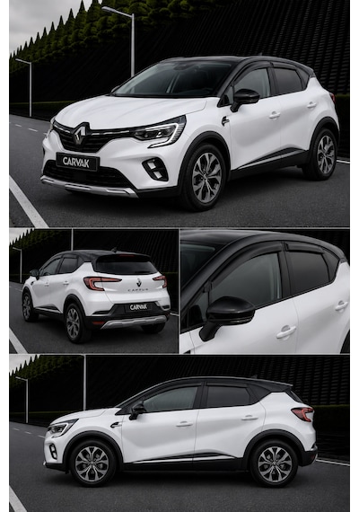 Renault Captur 2020-2024 Araca Özel Cam Rüzgarlığı A+