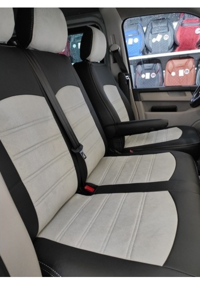Volkswagen Transporter 5+1 Araca Özel Oto Koltuk Kılıfı (518089189)