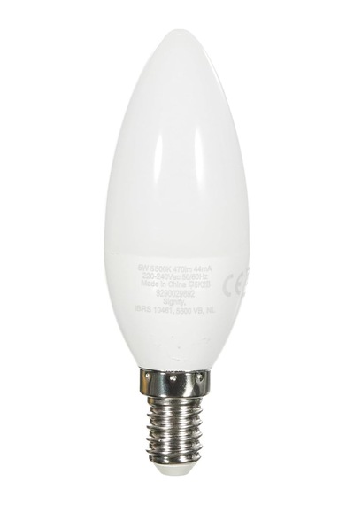 Philips Ledcandle 40w B35 E14 Beyaz Işık 4lü Paket Çok Renkli