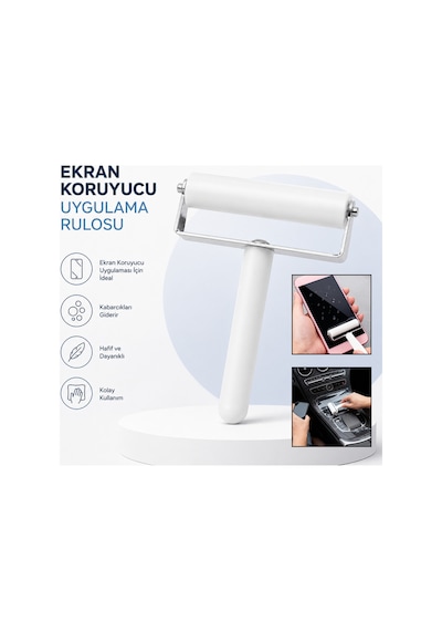 Seam Roller Silikon Uygulama Rulosu Telefon Tablet Ekran Koruyucu Cam Film Yapıştırma Aparatı Duvar Kağıdı Ve Yapışkanlı Film İçin