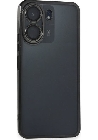 Xiaomi Redmi 13c Kılıf Razer Lens Çerçeveli Silikon Kapak