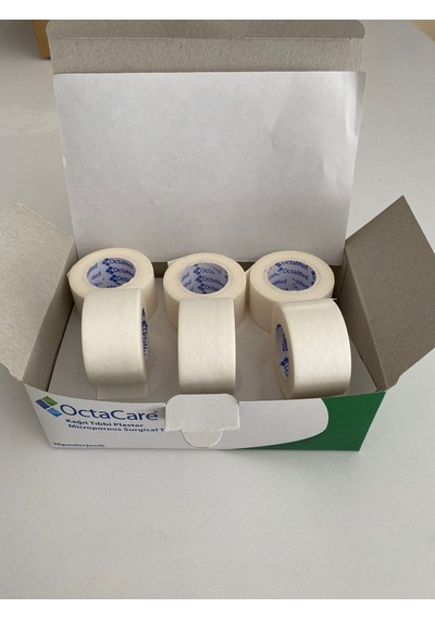 Octacare Kağıt Tıbbı Plaster 12'li 2.5 CM x 10 M