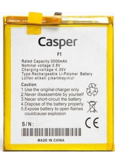 Casper Via F1 Batarya