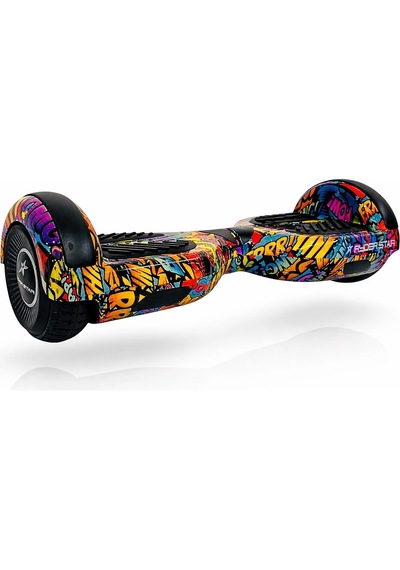 Elektrikli Kaykay Hoverboard 6.5 Inch Taşıma Çantalı Bluetooth Hoparlörlü Akıllı Denge - Rs-s5 Bang Bang