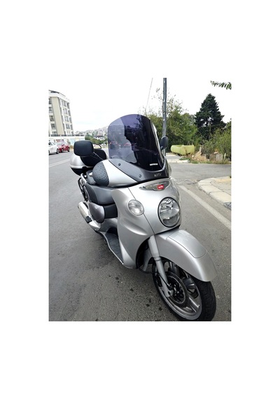 Motocam Aprilia Scarabeo 500 Ön Cam 49cm 2003-2008 Model Siyah Renkli 4mm