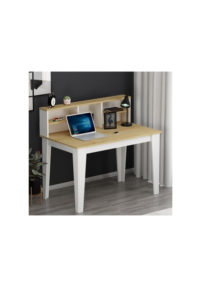 Liora Plus Beyaz Safirmeşe Çalışma Masası