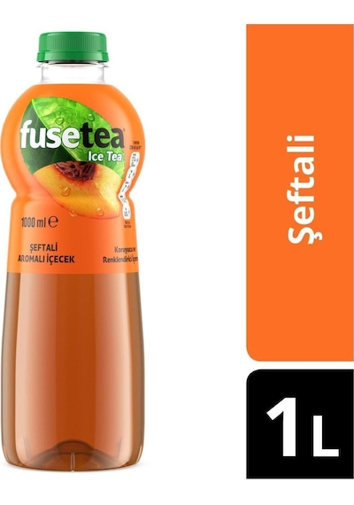 Fuse Tea Şeftali Aromalı Soğuk Çay 6 x 1 L