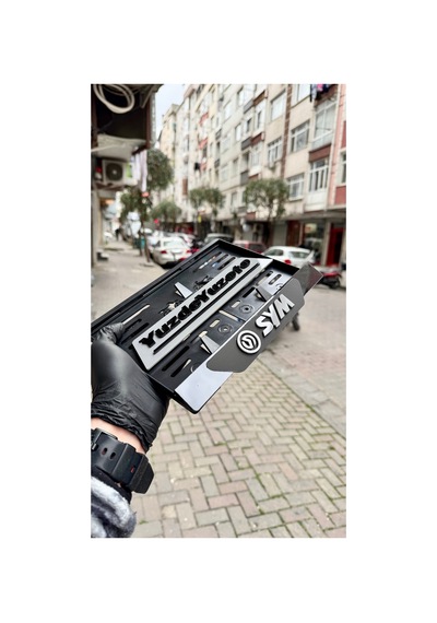 Sym Uyumlu Motor Plakalık - 857304178