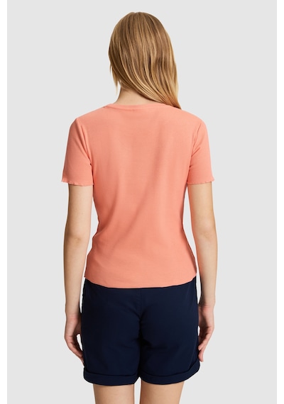 U.S. Polo Assn. U.s. Polo Assn. Kadın Mercan Tişört 50323485-vr204 Coral