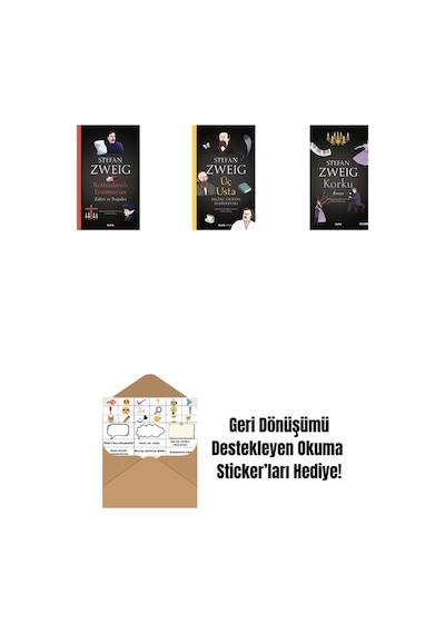 Rotterdamlı Erasmus Un Zaferi Ve Trajedisi + Üç Usta + Korku + Okuma Sticker'ları