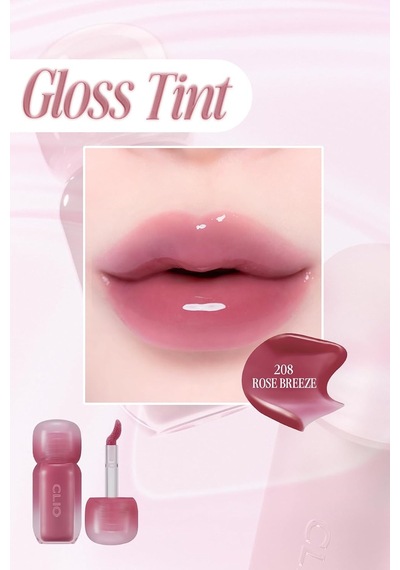 Pigmentli, Parlak Bitişli Dolgunlaştırıcı Lip Gloss Volumate Gloss 208 Rose Breeze