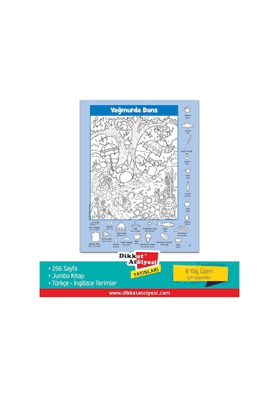 Focus_Gelişim Jumbo Kitap Hidden Pictures Dikkat Geliştirme Serisi
