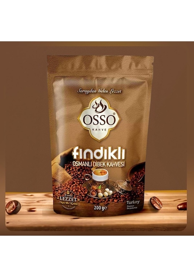 Osso Fındıklı Osmanlı Dibek Kahvesi 200 Gr X 6 Adet Öğütülmüş