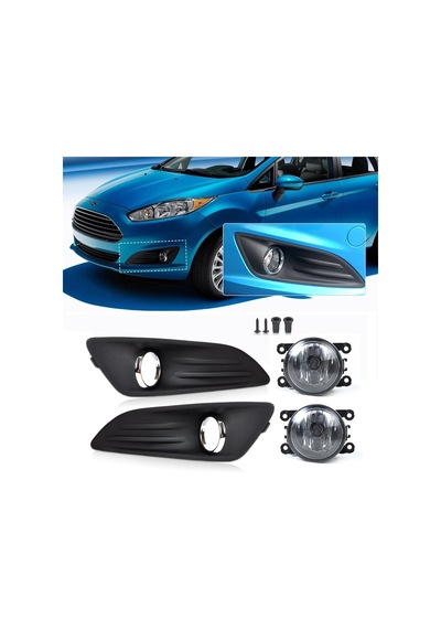 Ford Fiesta Sis Far Kiti Mat Siyah 2013-2017 451806891