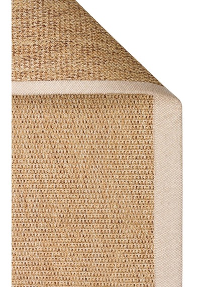 Eko Halı Ventura Vnt 2702 Gold Bordür Beige Sisal Görünümlü İç Ve Dış Mekan Uyumlu Hav Vermeyen Mode