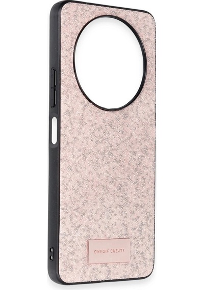 Durukar Redmi A3 4g Bright Simli Kapak - Pembe