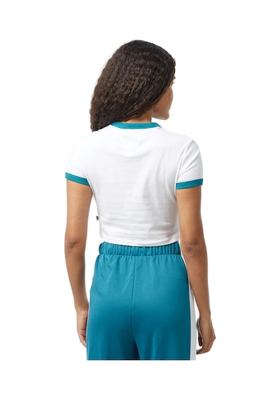 Tjw Slim Crp Novelty1 Ringer Tee T-shirt BEYAZ