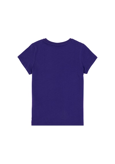 U.S. Polo Assn. Erkek Çocuk Mor Bisiklet Yaka Tişört 50298086-VR038