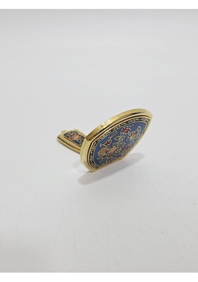 Antika Fransız Minyatür Ayna 10x5,5cm 161