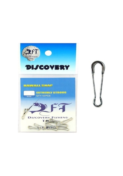 Dft Cjs040 Hawai Snap Nikel Klips 10'lu No:3