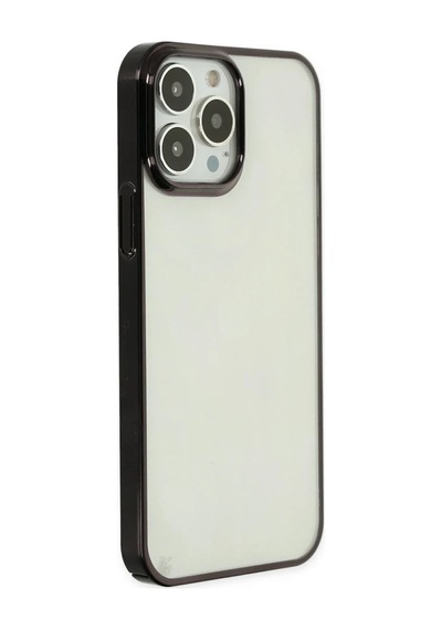 Apple Uyumlu iPhone 14 Pro Max Kılıf Element Silikon - Siyah 0.2M-Çok Renkli