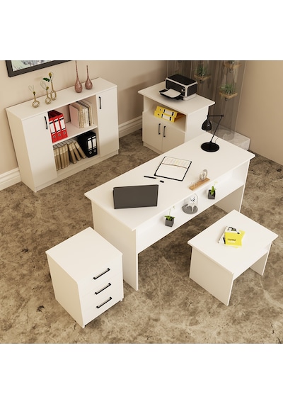 KALENDER DEKOR MERKÜR-1-2-3-4-5 OFİS BÜRO MASASI TAKIMI MRK01