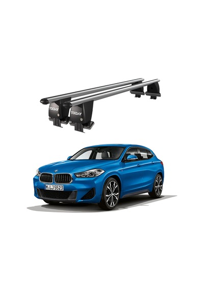 Bmw X2 F39 2018 Ve Sonrası Oluksuz Kilitli Ara Atkı Port Bagaj Tavan Barı