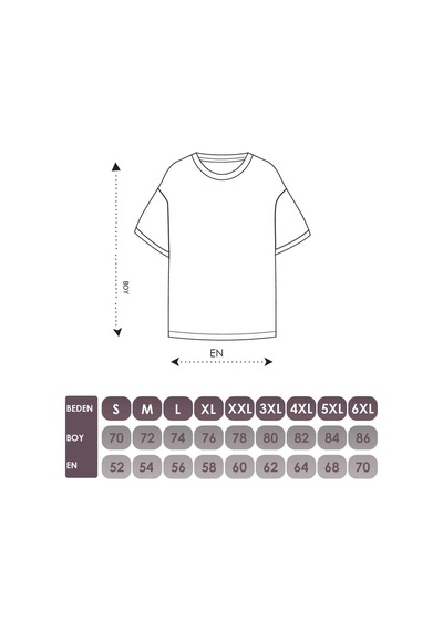Flood Of Style Kadın Beyaz Polizei Baskı Tshirt