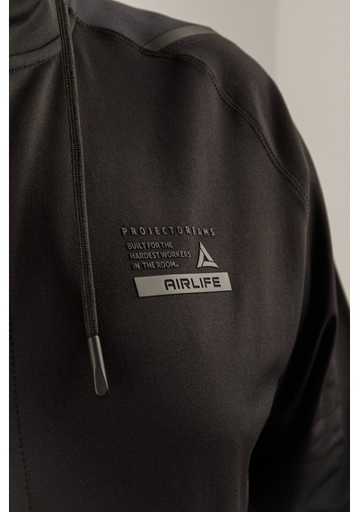 Airlife Stronger High Rsi 5 7 Tam Boy Fermuarlı Erkek Büyük Beden Kapüşonlu Sweatshirt Siyah Airlife Stronger High Rsi 5 7 Tam Boy Fermuarlı Erkek Büyük Beden Kapüşonlu Sweatshirt Siyah
