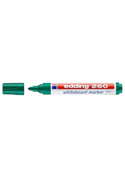 Edding 260 4Lü Beyaz Yazı Tahtası Kalemi +Tahta Silgisi