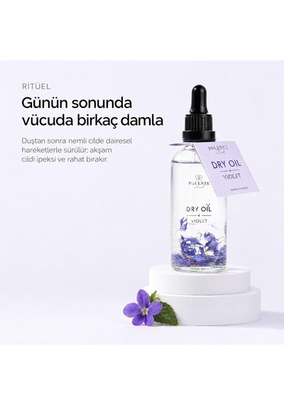 Violet Dry Oil 100 Ml - Çok Amaçlı Kuru Yağ