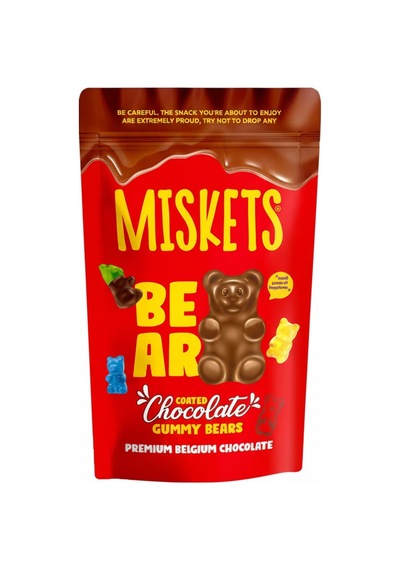 Çikolata Kaplı Jelly Ayıcık 120 Gr