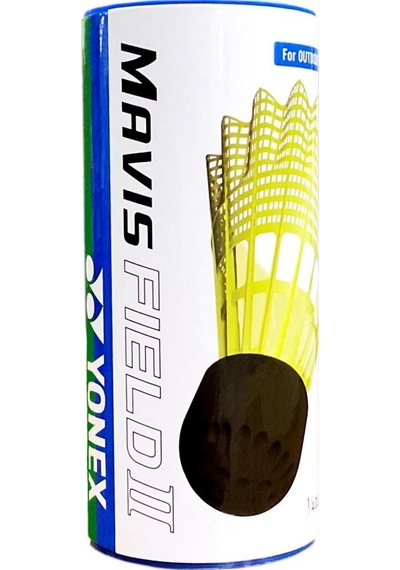 Yonex Mavis Field 3'lü Sarı Badminton Top