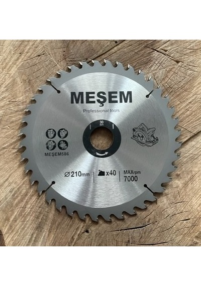 MEŞEM 210MM ELMAS TESTERE SUNTA MDF AHŞAP ODUN KESME TESTERESİ