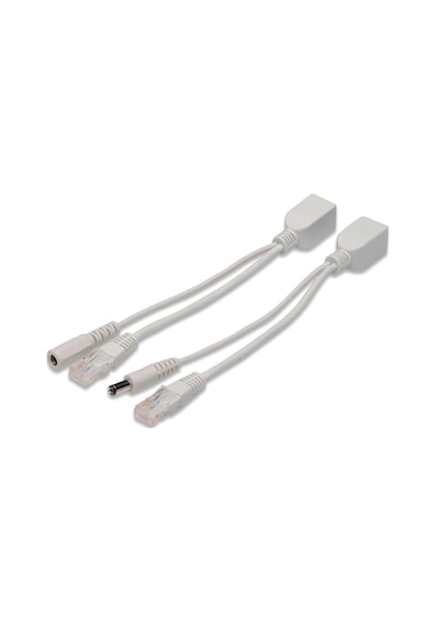 Ip Kamera Kablosu Poe Kablo 1 Set 2 Parça Ip Kameralar Için