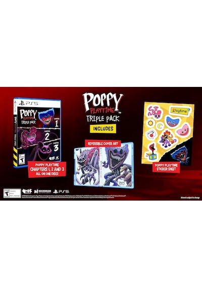 Poppy Playtime Triple Pack Ps5 Oyun