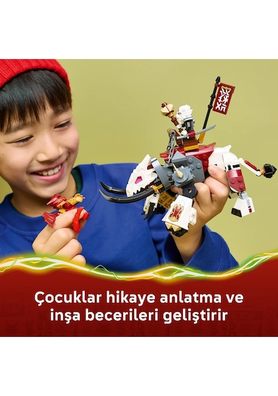 LEGO® NINJAGO® Zilvar ve Ejderha Canavar Grimtak 71863 - 7 Yaş ve Üzeri için 3 Minifigür İçeren Oyuncak Yapım Seti (232 Parça)
