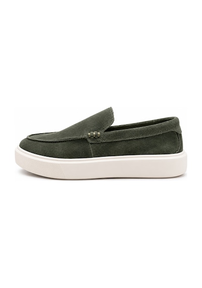 Lufian 111230309 Zayn Sneaker Erkek Deri Ayakkabı Haki