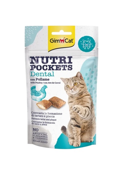 Gimcat Nutripockets Kedi Ödülü Dental 60 Gr