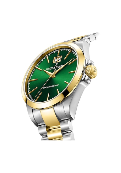 Jacques Philippe Jpqgs8473x8 Erkek Metalik Gri