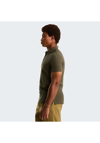 The North Face Premium Erkek Yeşil Polo Tişört Nf0a8c1n21l1