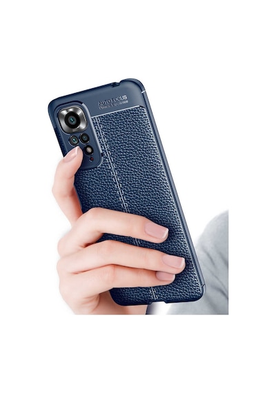 Xiaomi Redmi Note 11s Global Kılıf Zore Niss Silikon Kapak Lacivert