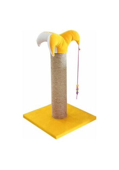 Kedi Tırmalama Tahtası 70 Cm Sarı