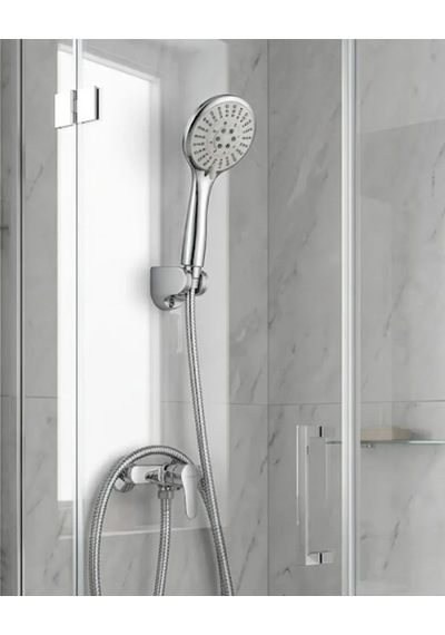 Duş Seti Beyaz Veraura Lifestyle Banyo & Ev Gereçleri Banyo Ve Aksesuarları Banyo Setleri Ürün