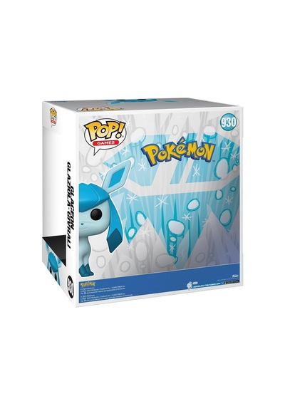 Funko Pop Jumbo Figür: Pokemon- Glaceon 10 Special Edition