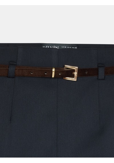 Dilvin 72254 Kemerli Culotte Pantolon-k.lacivert K.lacivert