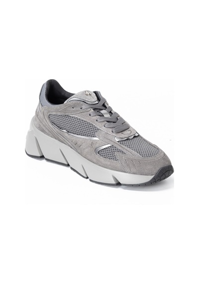 F Rtca032 Cam Gray/ric/tela Sneaker Günlük Erkek Lu68601 Paciotti Men Shoe Gri