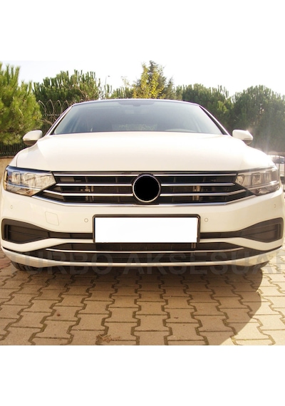 Vw Passat B8 Ön Tampon Çıtası - Krom 1 Parça Sd/sw 2019+