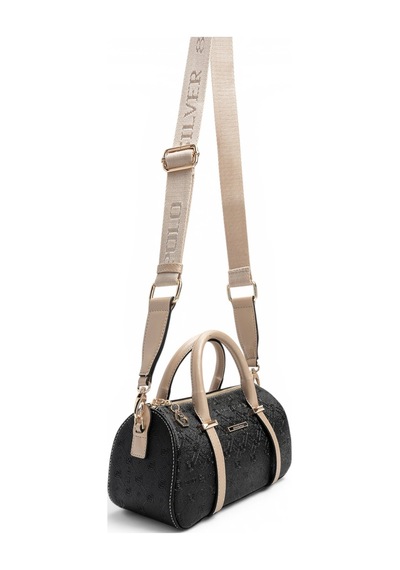 Silver & Polo Silver Polo Siyah - S.nut Logolu Kadın El Çantası Sp1289