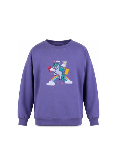 Trender Haribo Mor Kız Çocuk Sweatshirt S26g1sw203